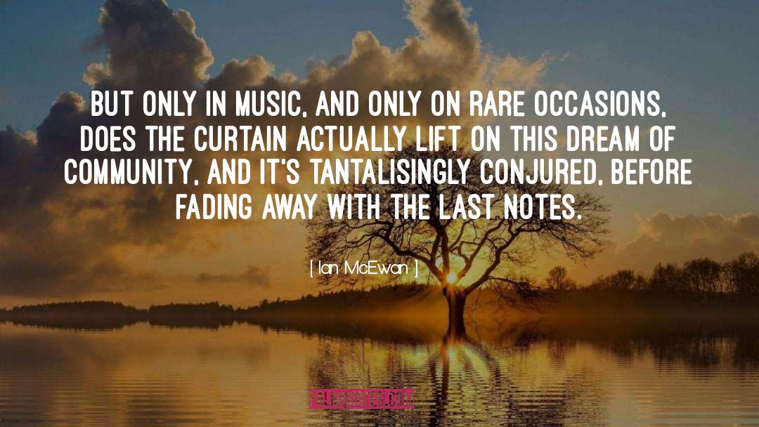 Fading Away quotes by Ian McEwan