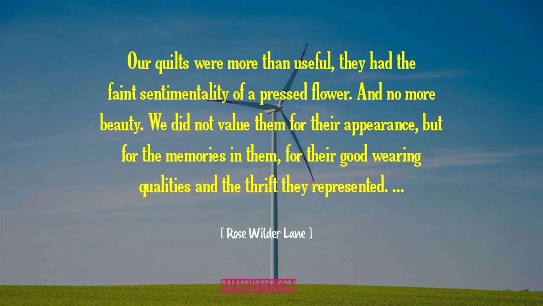 Fading Beauty quotes by Rose Wilder Lane