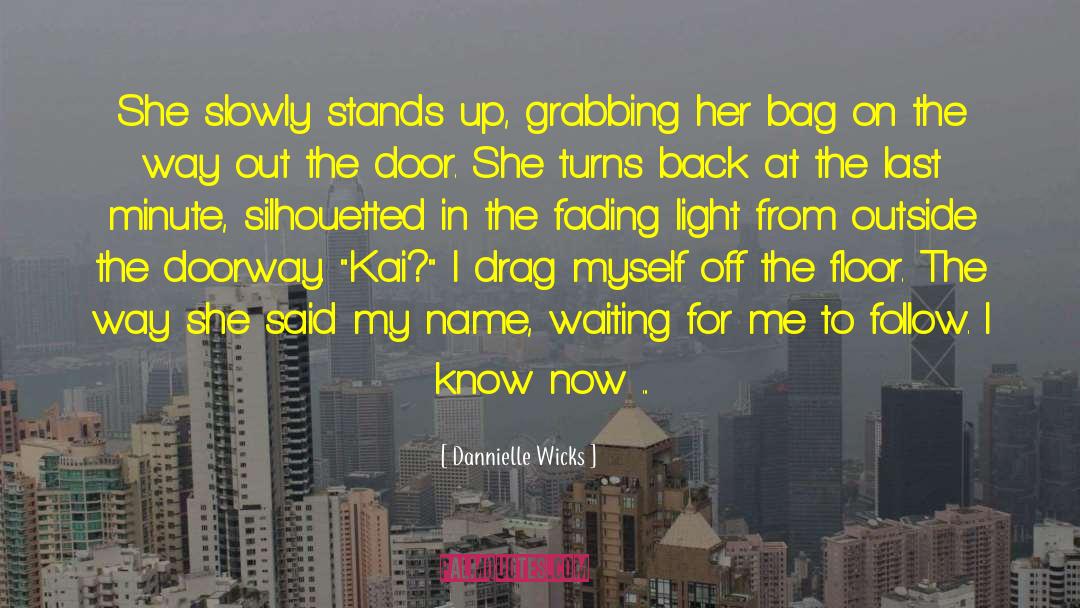 Fading Light quotes by Dannielle Wicks