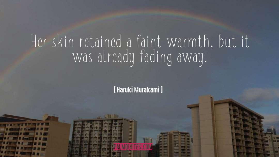 Fading quotes by Haruki Murakami