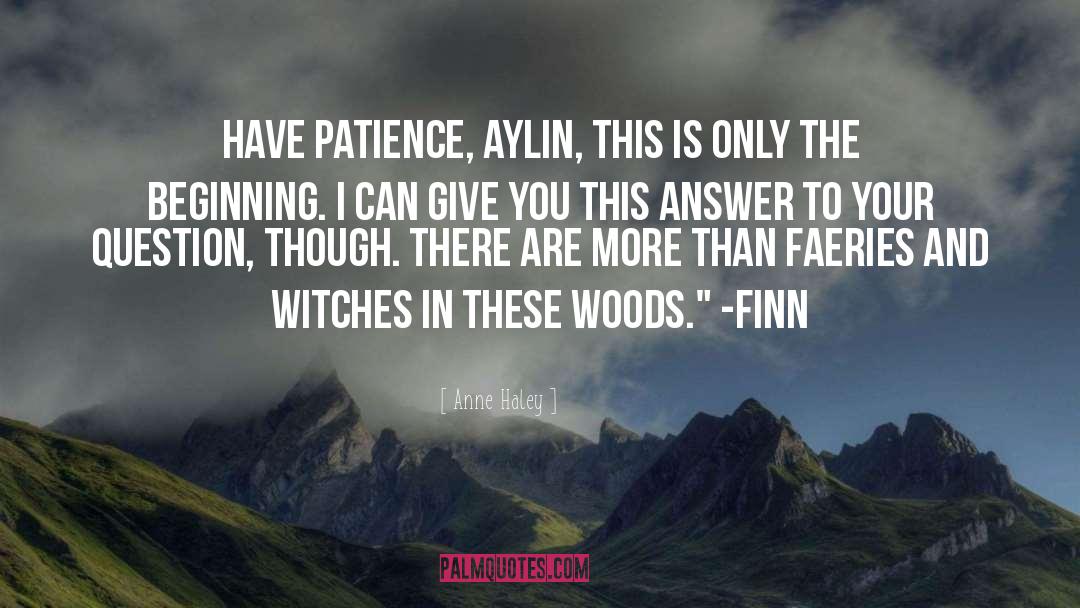Faeries quotes by Anne Haley