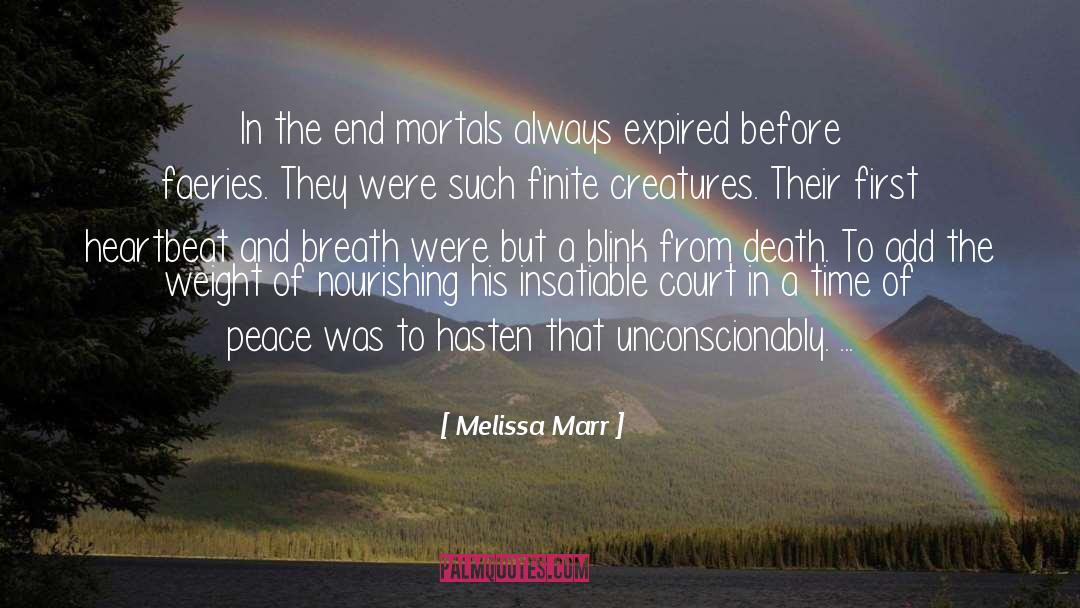 Faeries quotes by Melissa Marr