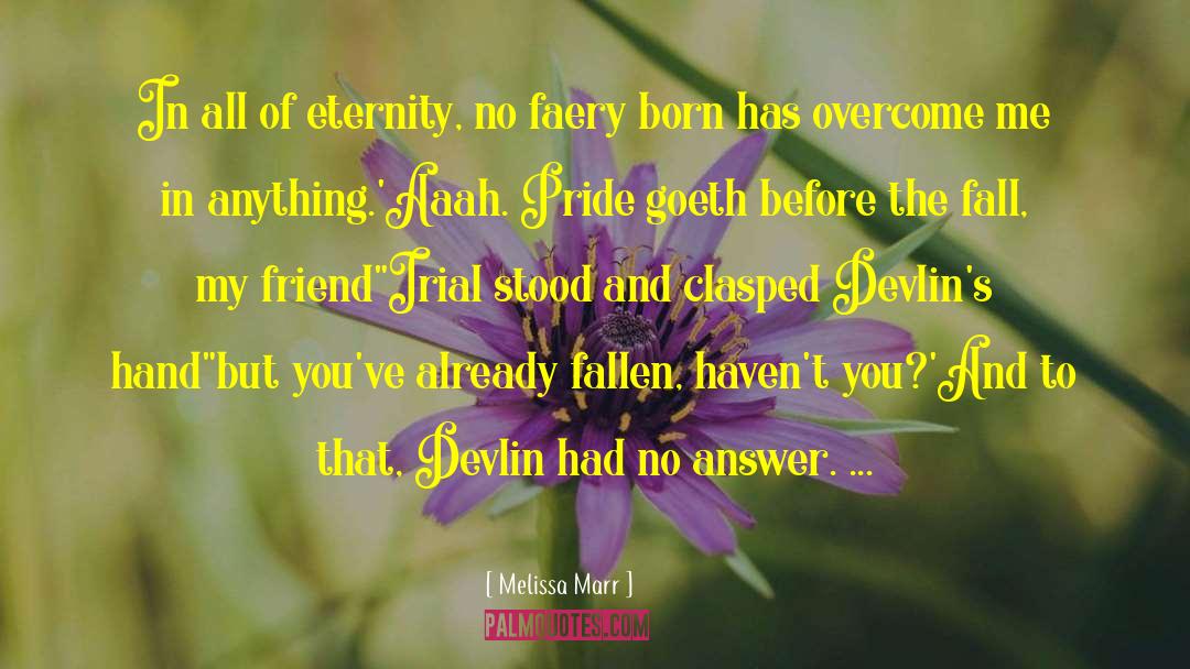 Faery quotes by Melissa Marr