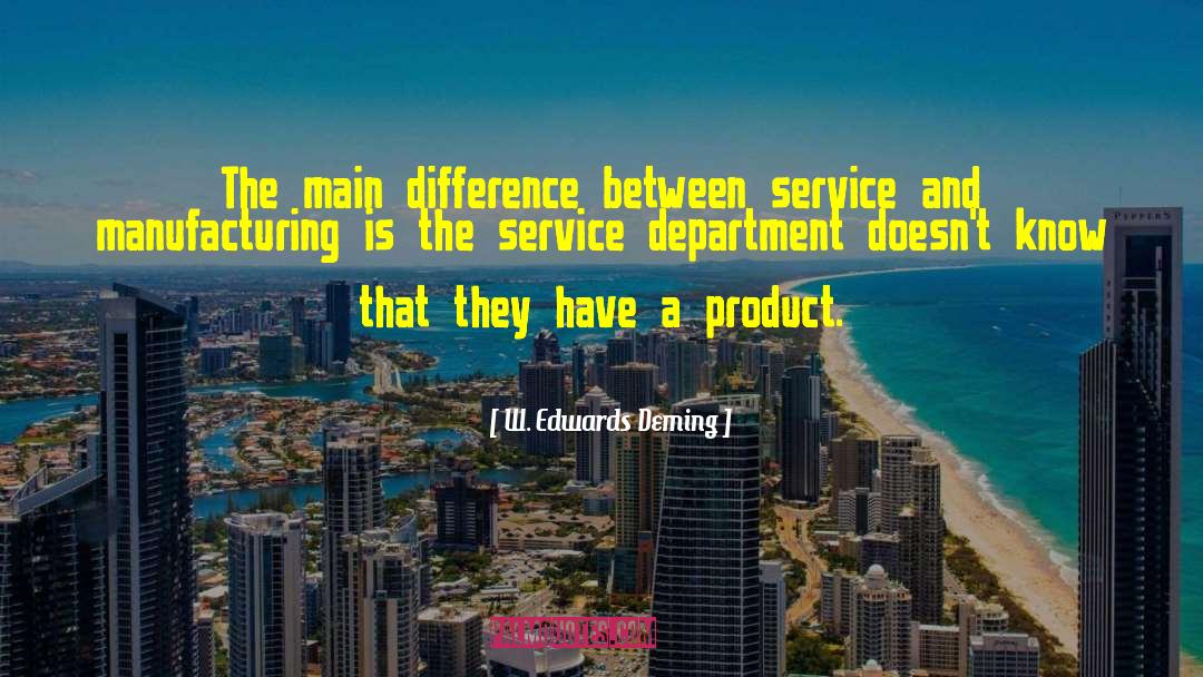 Fahlstrom Manufacturing quotes by W. Edwards Deming