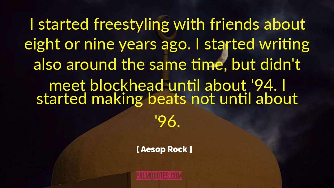 Fahmid 96 quotes by Aesop Rock