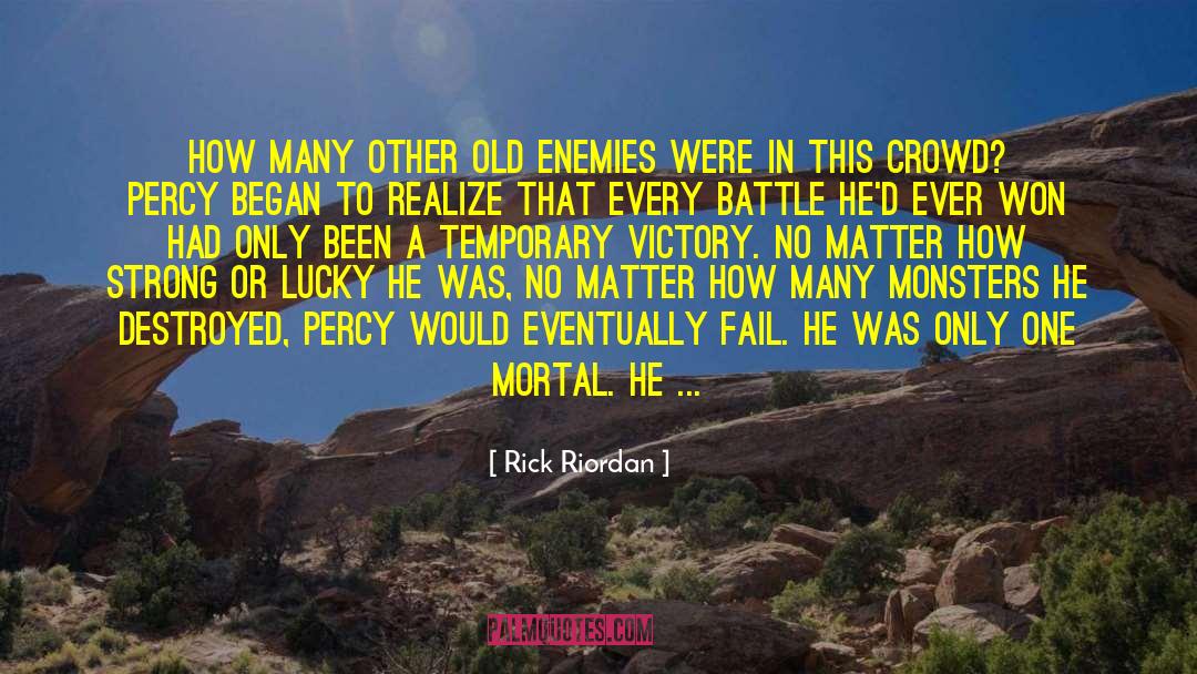 Fail To Recognize quotes by Rick Riordan