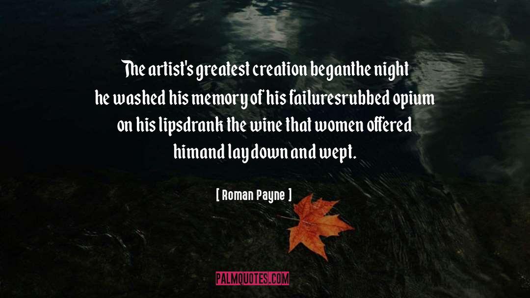 Failed Artist quotes by Roman Payne