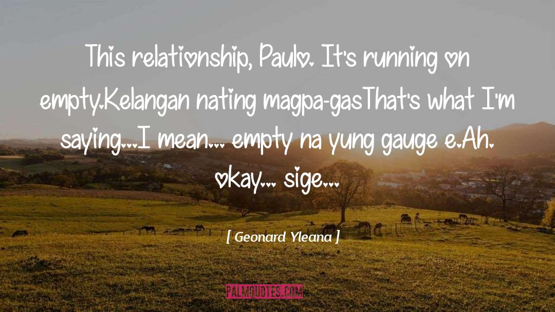 Failed Relationship quotes by Geonard Yleana