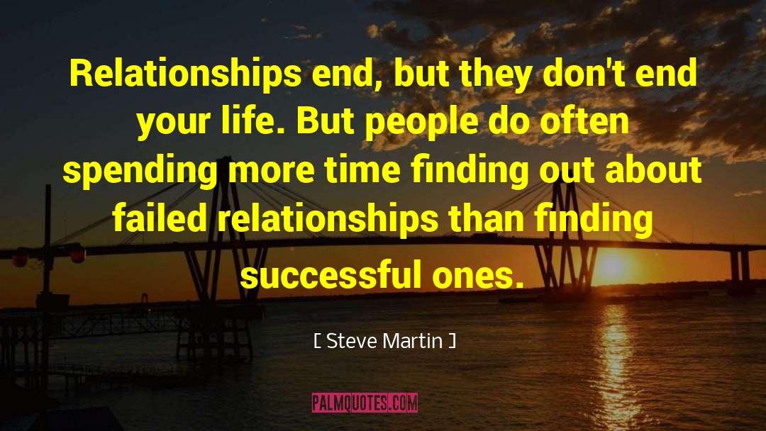 Failed Relationship quotes by Steve Martin