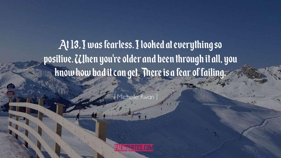 Failing quotes by Michelle Kwan