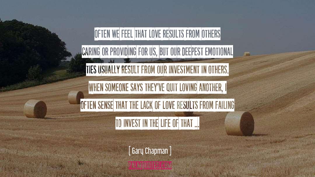 Failing To Find Love quotes by Gary Chapman