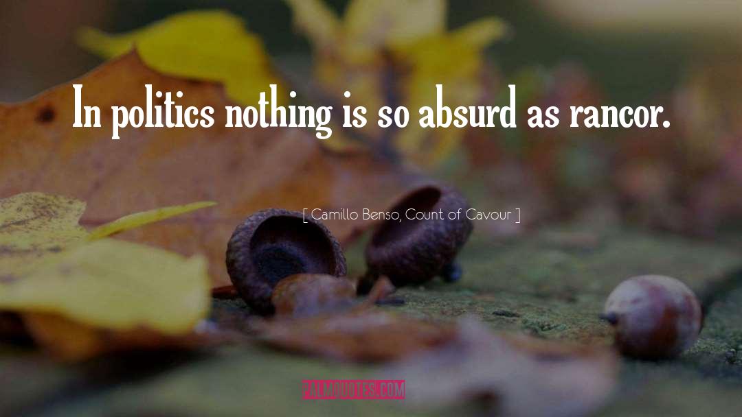 Failings Of Politics quotes by Camillo Benso, Count Of Cavour