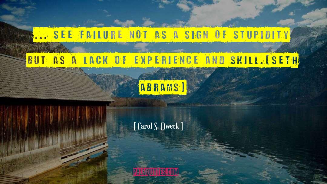 Failure And Attitude quotes by Carol S. Dweck