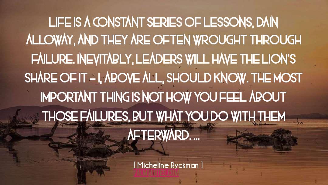 Failure And Victory quotes by Micheline Ryckman