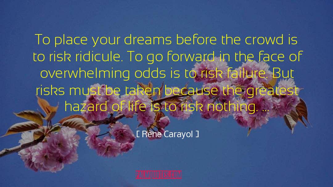 Failure Before Success quotes by Rene Carayol