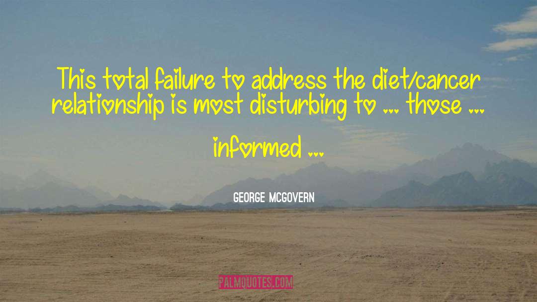 Failure Hardwork quotes by George McGovern