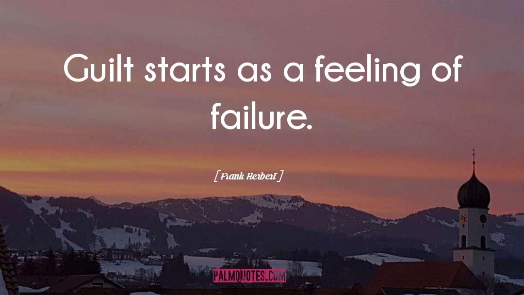 Failure Inspirational quotes by Frank Herbert