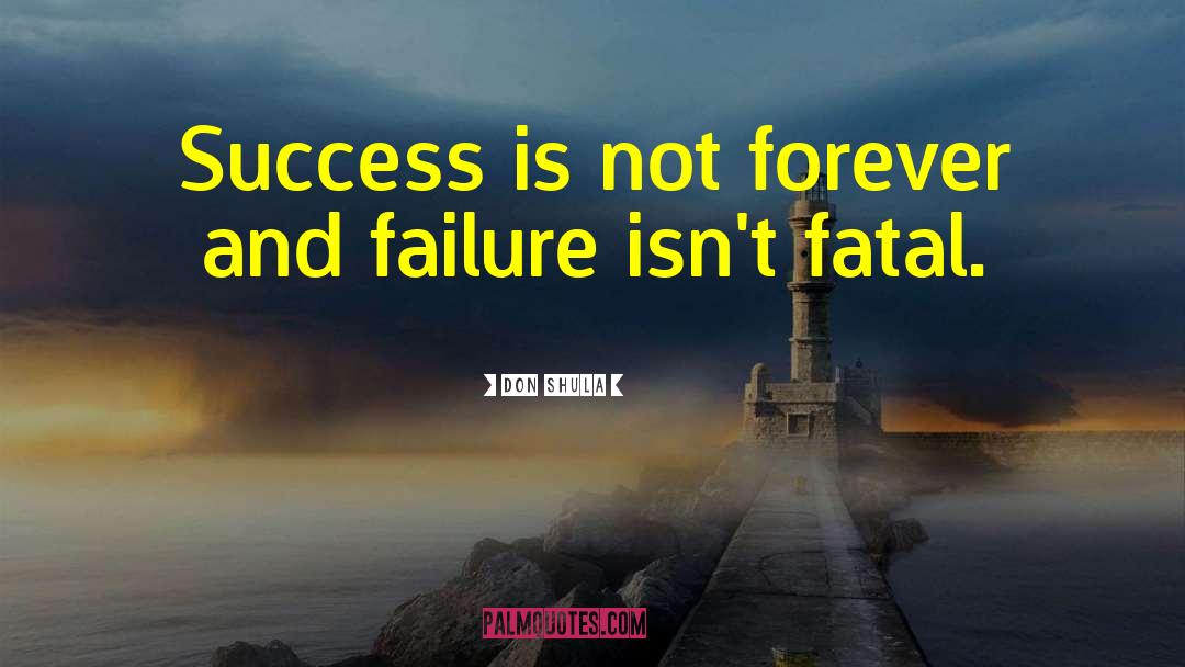 Failure Inspirational quotes by Don Shula