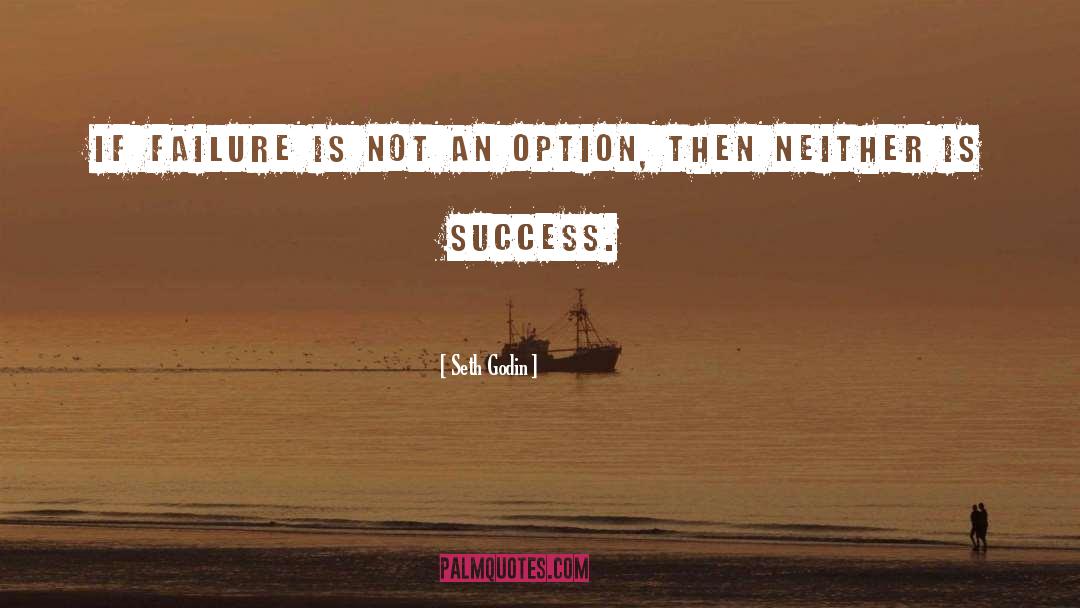 Failure Is Not An Option quotes by Seth Godin