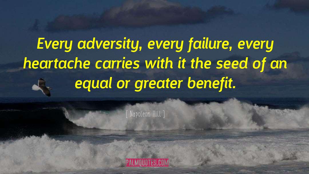 Failure Motivational quotes by Napoleon Hill