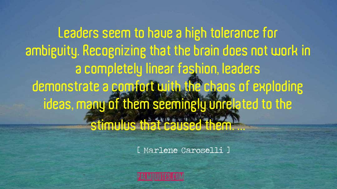 Failure Of Leadership quotes by Marlene Caroselli