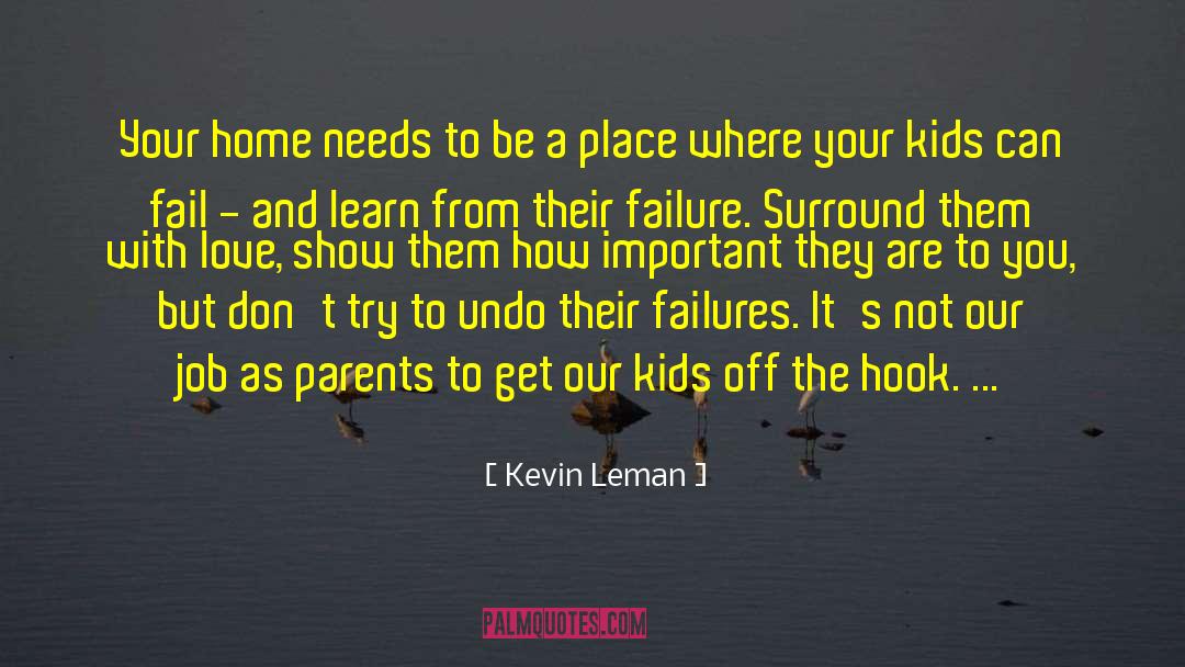 Failure Sports quotes by Kevin Leman