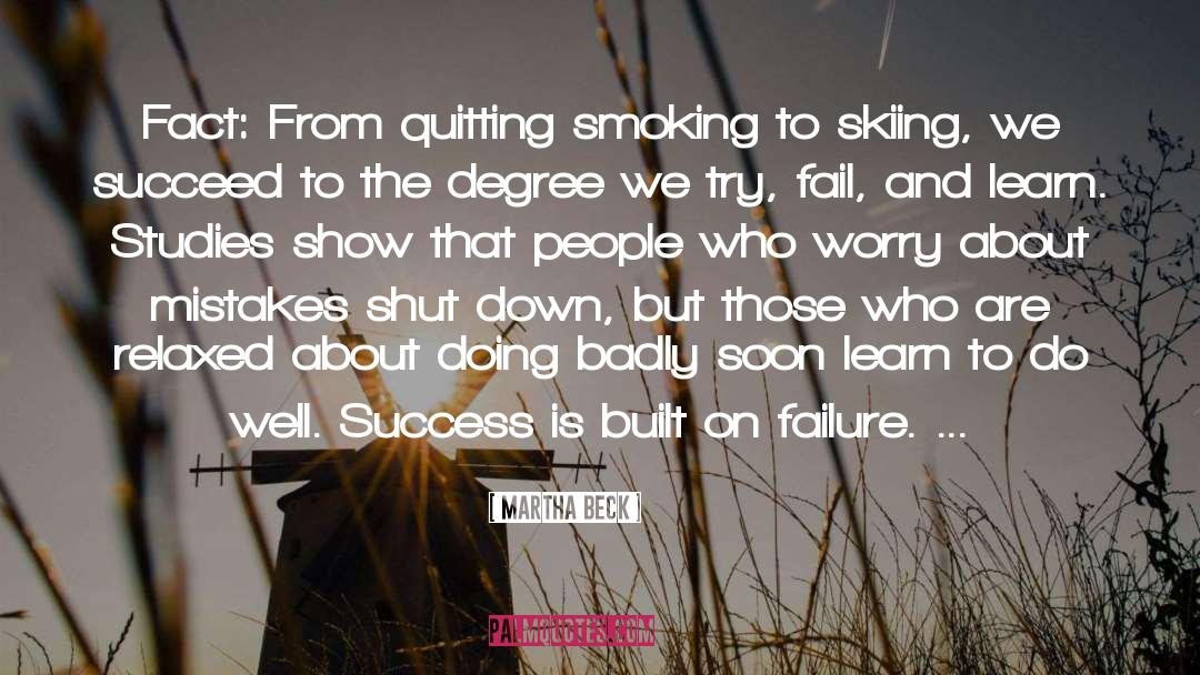 Failure Success quotes by Martha Beck