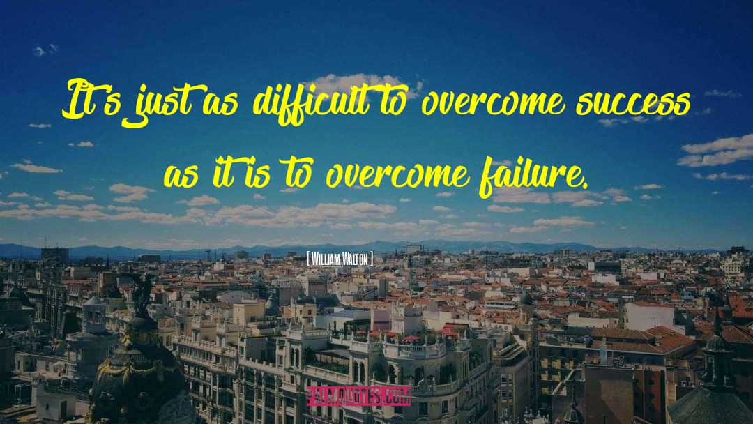 Failure Success quotes by William Walton