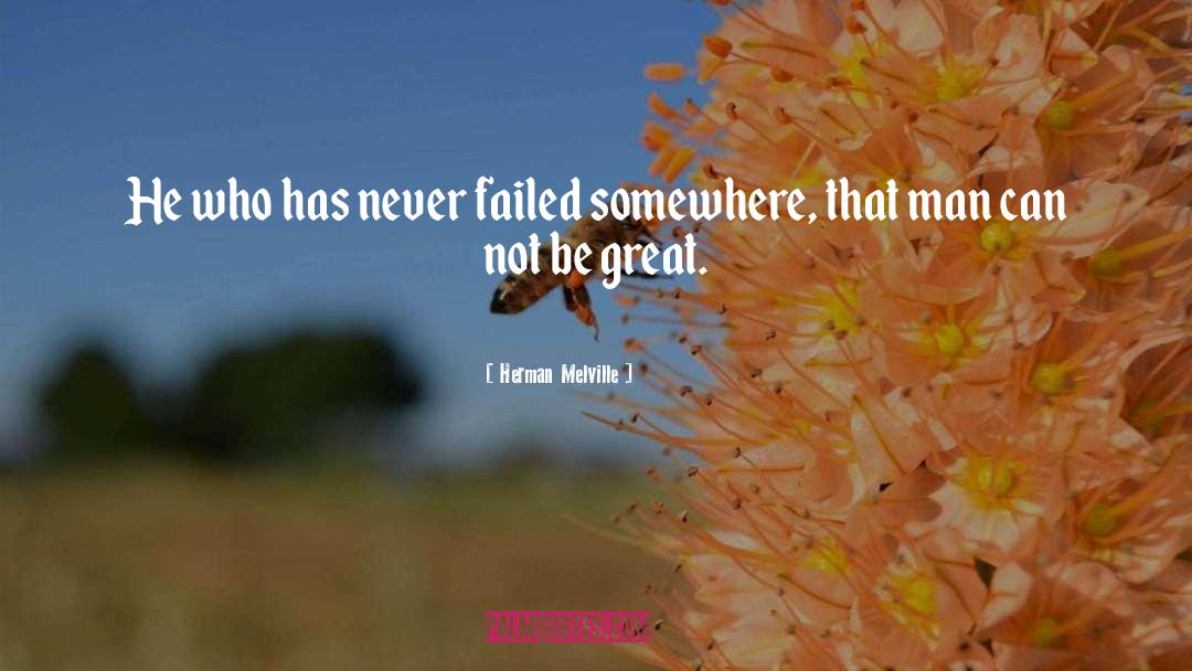 Failure Success quotes by Herman Melville