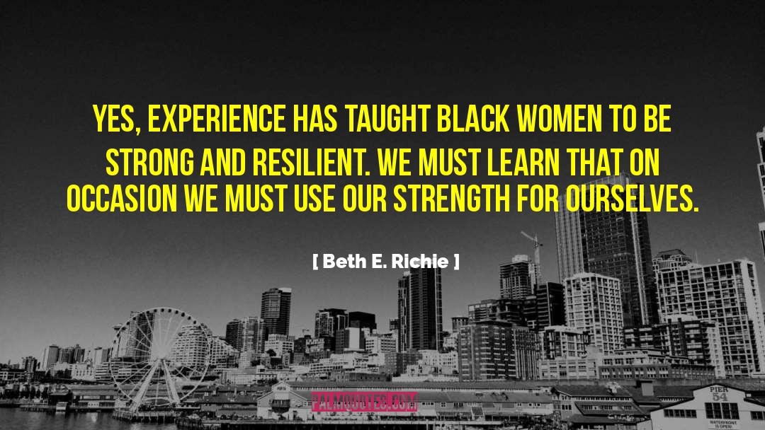 Failure To Learn quotes by Beth E. Richie