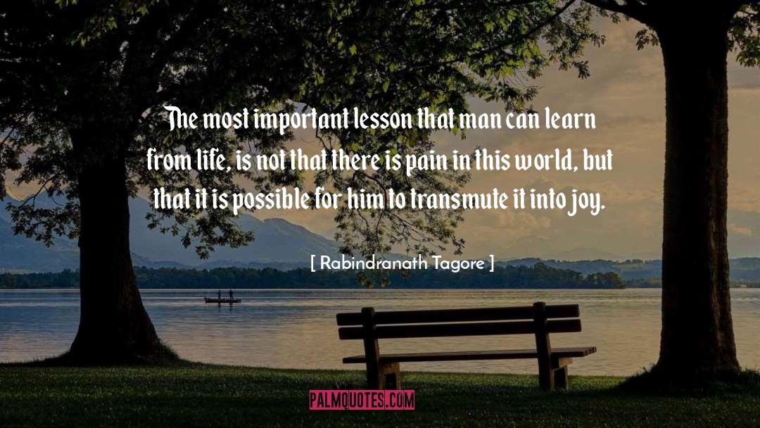 Failure To Learn quotes by Rabindranath Tagore