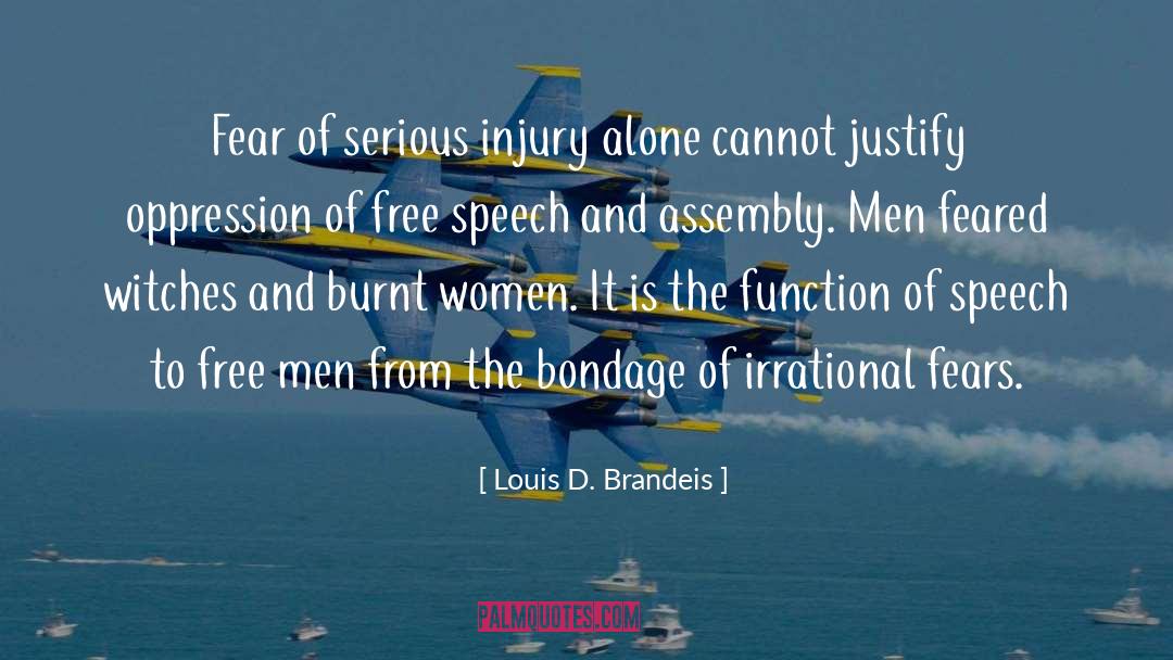 Failures And Fears quotes by Louis D. Brandeis