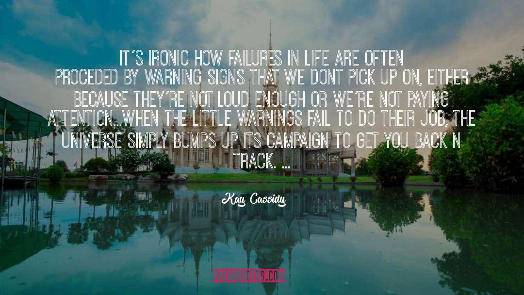Failures In Life quotes by Kay Cassidy