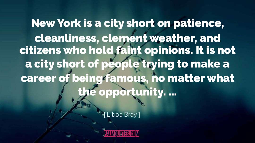 Faint quotes by Libba Bray