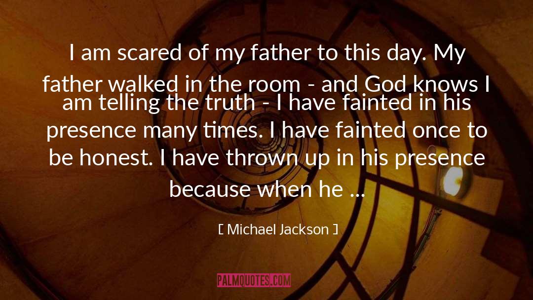 Fainted quotes by Michael Jackson