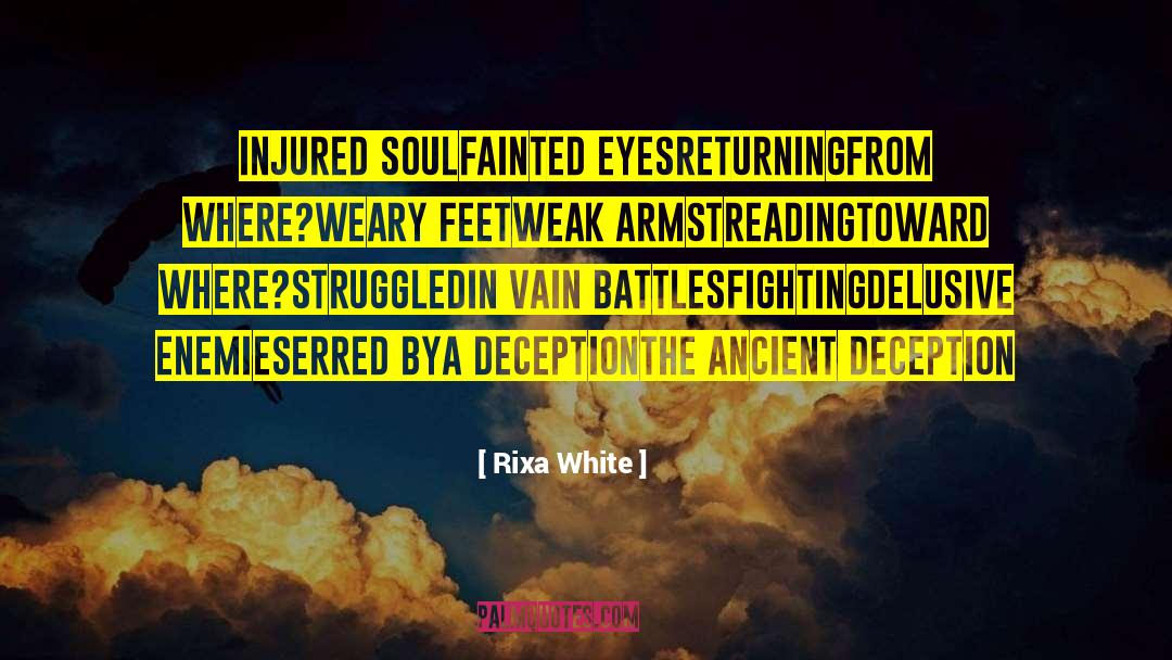 Fainted quotes by Rixa White