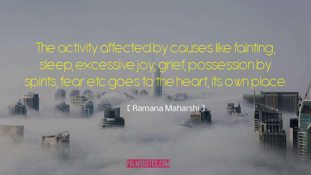 Fainting quotes by Ramana Maharshi