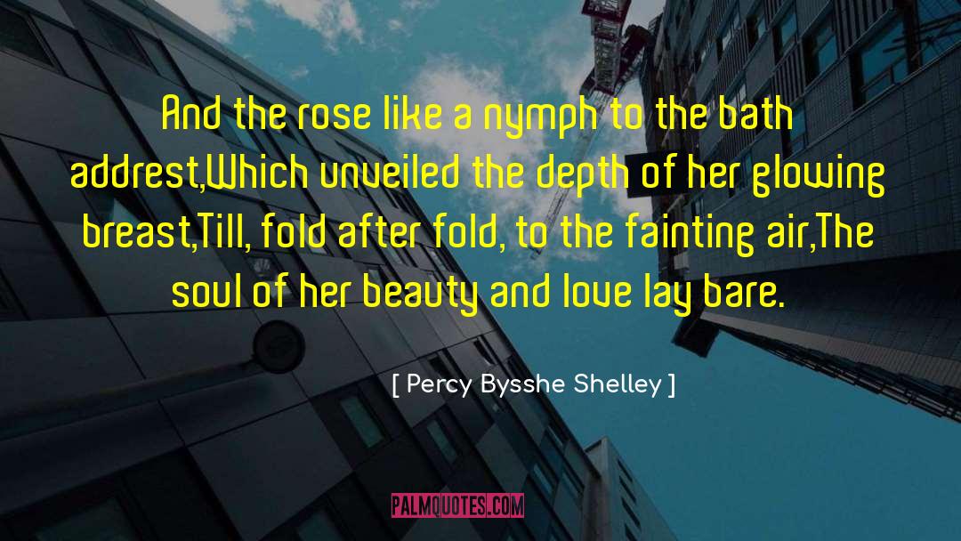 Fainting quotes by Percy Bysshe Shelley