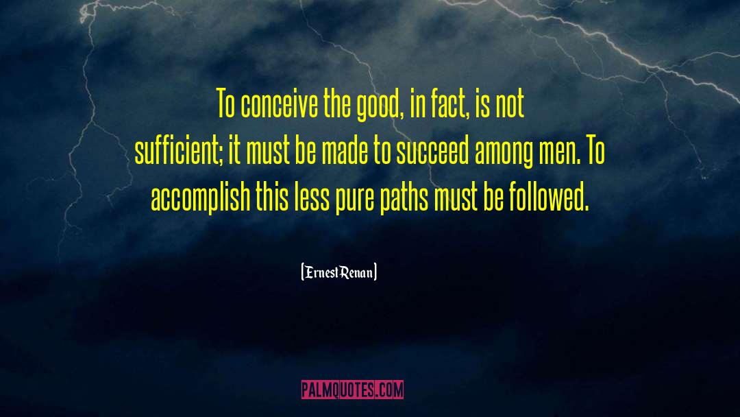 Faintness Followed quotes by Ernest Renan