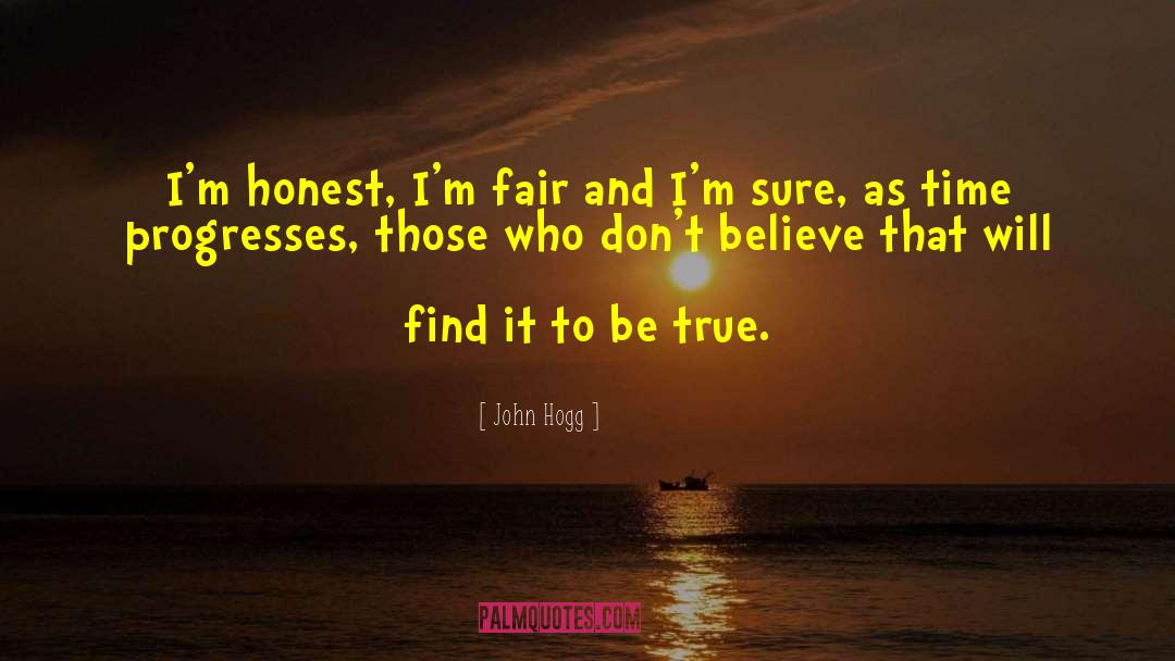 Fair Economy quotes by John Hogg