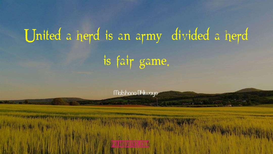 Fair Game quotes by Matshona Dhliwayo