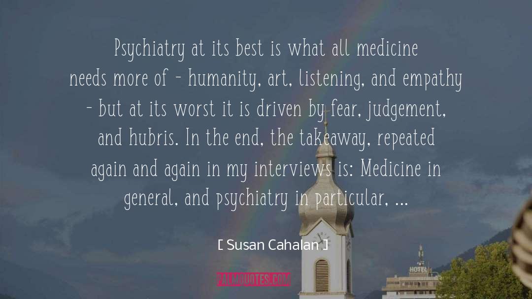 Fair Judgement quotes by Susan Cahalan