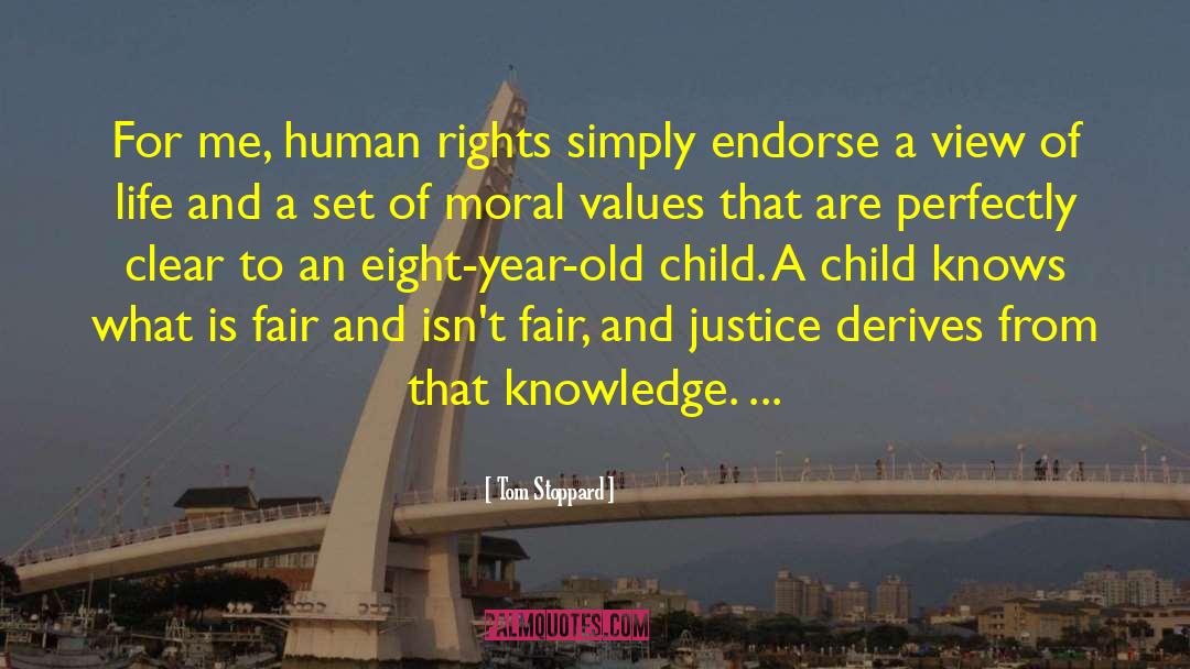 Fair Justice quotes by Tom Stoppard