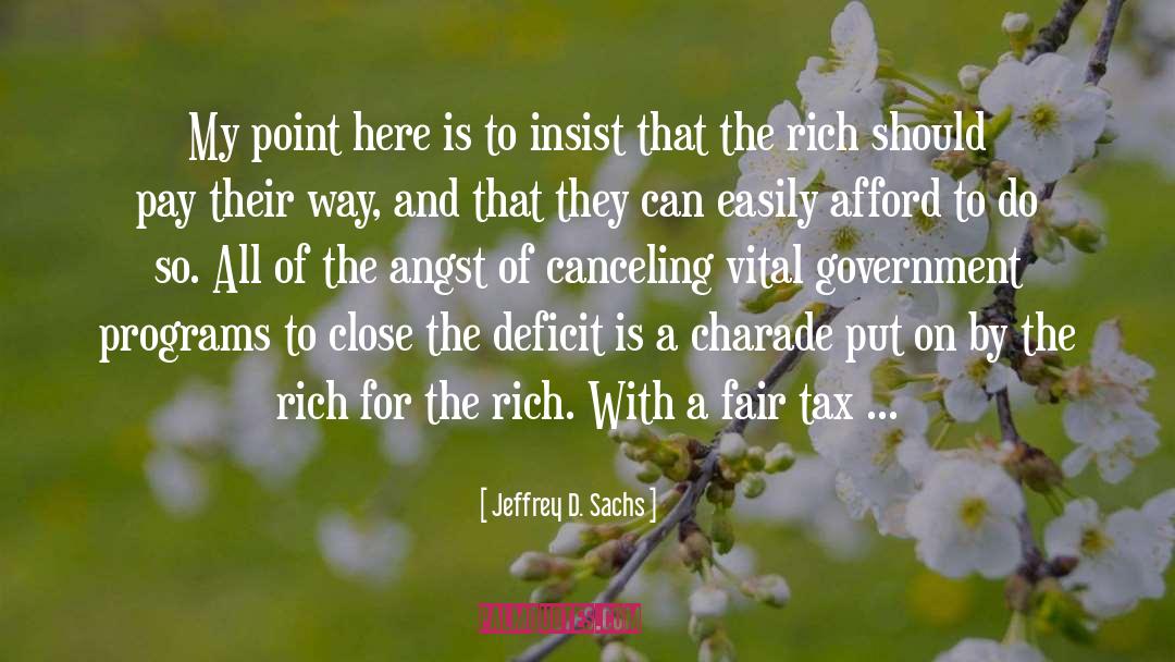 Fair quotes by Jeffrey D. Sachs