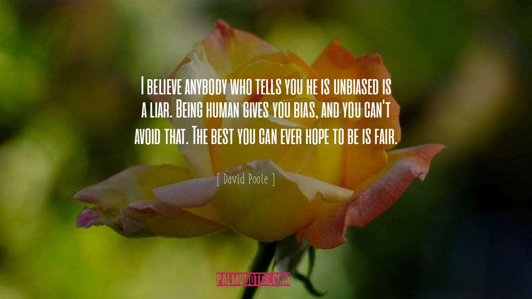 Fair Trade quotes by David Poole