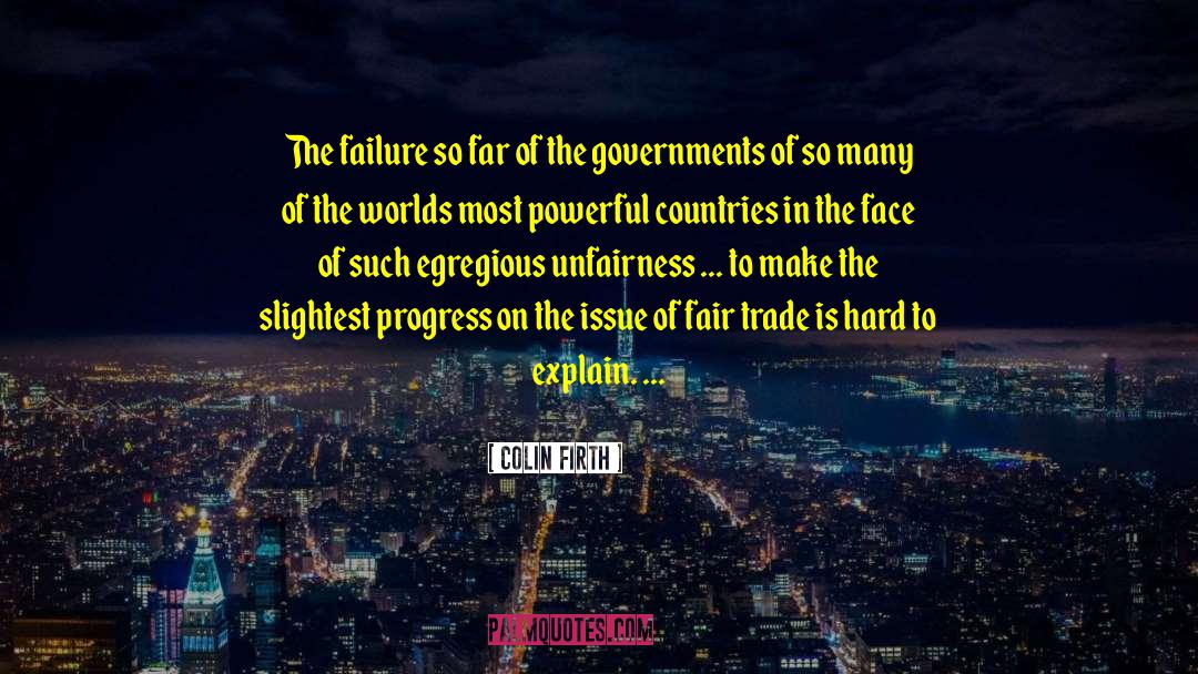 Fair Trade quotes by Colin Firth