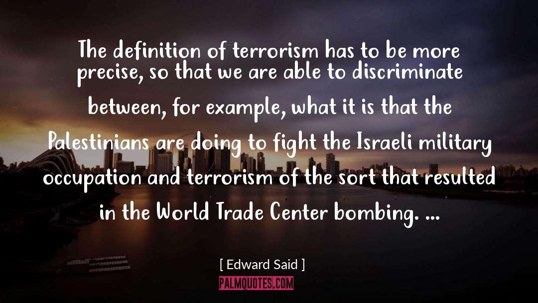 Fair Trade quotes by Edward Said