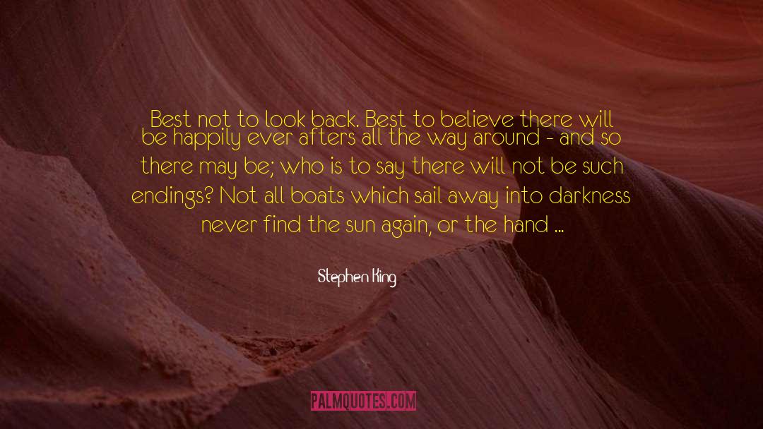 Fairclough Boat quotes by Stephen King