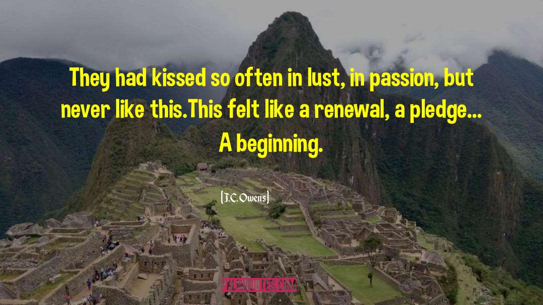 Fairie Kiss quotes by J.C. Owens