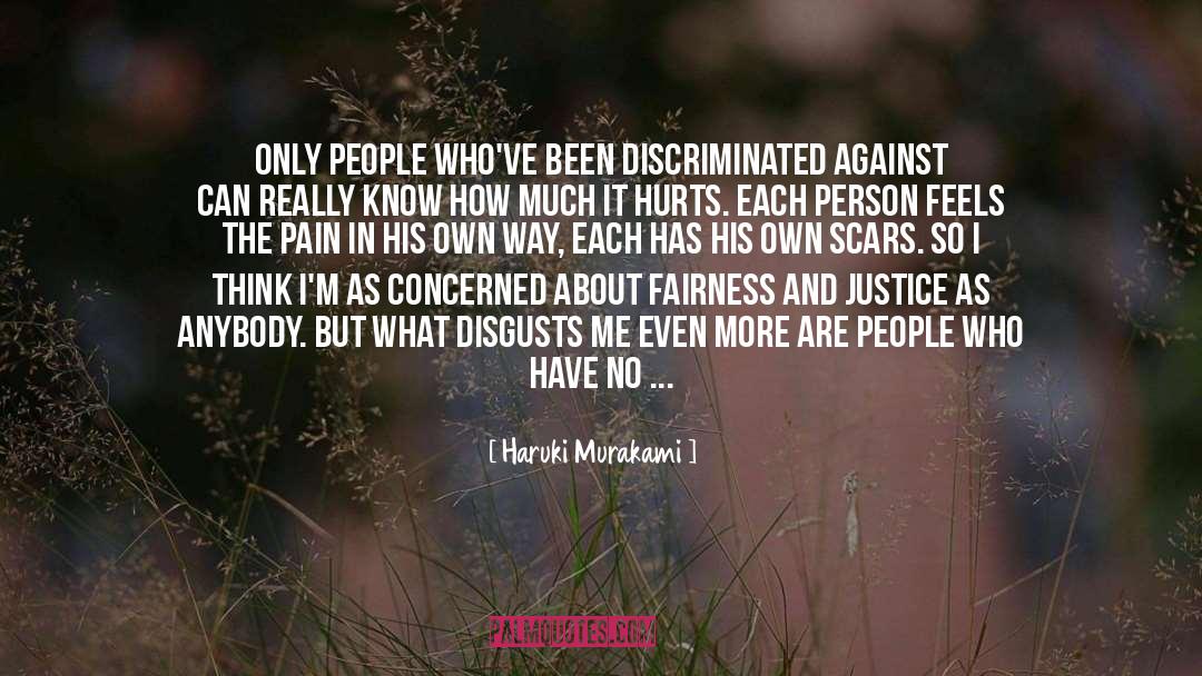 Fairness quotes by Haruki Murakami